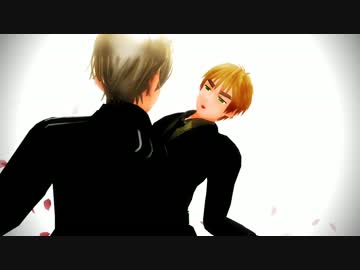 【APヘタリアMMD】2対2の　womanizer　【普・独 vs 英・米】