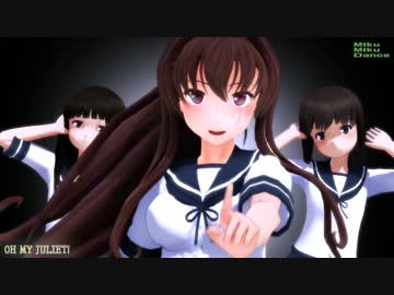 【MMD】おちゃめな大和先生【早着替え】