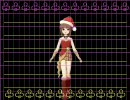 アイドルマスター　廻る雪歩のコマンドテスト（一行積み上げver）