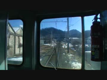 【前面展望】赤坂ー都留文科大学前【富士急行】