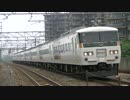 185系200番台「修学旅行」＠古河通過