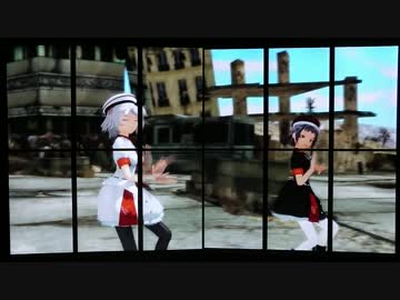 ぴったん様の【MMD】レッドショルダーの脳漿炸裂ガール マルチモニタ版