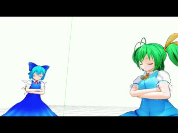 チルノのMMD【東方MMD】
