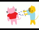 【耳充】ハンカチタオルを撫でる