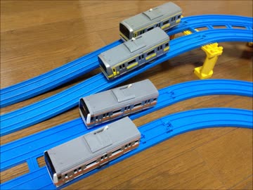 【プラレール】水道橋ー御茶ノ水間の立体交差を再現してみた