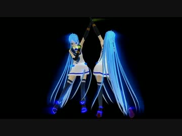 【MMD艦これ】 五月雨でオブジェクトルミナス残光効果の運用試験