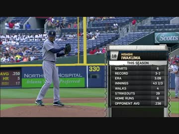 岩隈久志 4勝目 7回無失点 ハイライト