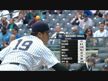 マー君 9勝目 またクオリティースタート！　ハイライト