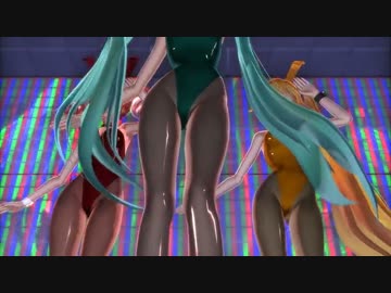 【MikuMikuDance】Tda式バニーで『イージーデンス』 【WVGA・60fps】