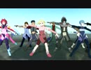 【MMD】ゾイドキャラ13人でモザイクロール