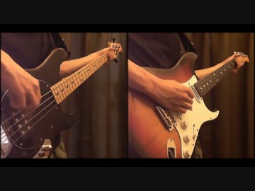 【ギター＆ベース】 Pantera の Cowboys From Hell を弾いてみた