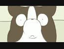 犬がご主人のためにオムレツを作ってくれるアニメ。
