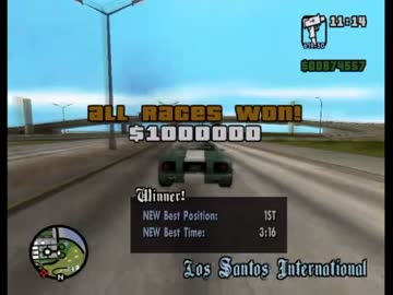 GTA SA カオスモード ゆっくりまりさが実況プレイ その113