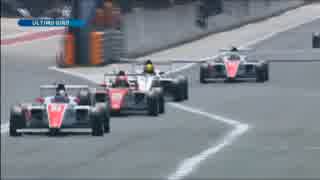 【笹原右京優勝！】イタリアF4 開幕戦 レース2 ラスト4分