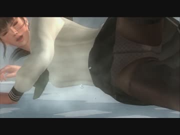 DOA5U ヒトミ（制服）にミラのマウントポジション技