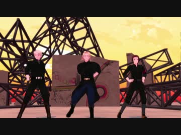 【APヘタリアMMD】仏普中で 虎視眈々