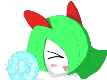 【手描き】キルリアがサイコソーダを振るだけ【ポケモン】