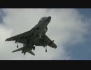 アメリカ海兵隊『TAV-8B（ハリアー II）』垂直離離着陸飛行訓練映像