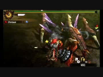 【MH4】集★4 双 ネルスキュラ - なしなし ハンマー 3分51秒
