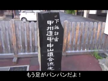 血迷って五街道踏破へ　中山道編9日目part2