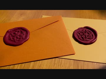 レース編みを封蝋スタンプにできるか