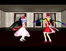 【MMD】レミフラがおこちゃま戦争【修正前】