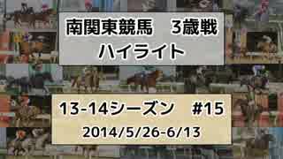 南関東競馬3歳戦ハイライト【13-14シーズン#15】