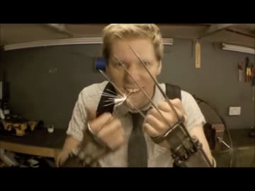 あぶない工作「ウルヴァリンの爪」を作ってみたR-1５指定(海外）