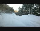 【車載動画】雪の甲府盆地をドライブしてみた Part2