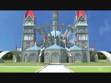 ポケモンXY　ポケモンリーグをSketchUpで描いてみた　メイキング