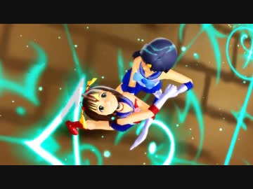【アイマス】春香＆千早で、ムーンライトｲ云説【MMD】