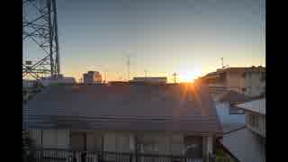 タイムラプス動画 HDRのパラメータをいじってみる編