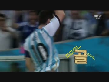 アルゼンチン vs ボスニア・ヘルツェゴビナ（韓国語実況）