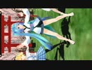 【MMD】720p スマホ用縦画面Tda式改変　ミク　ネル　メイコ　千本桜