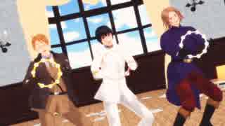 【APヘタリアMMD】祖国とヒーローと兄ちゃんでアナタボシ