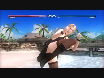 【DOA5+】 PSvitaTVでのタッチバトルその２（サラ・ブライアント）