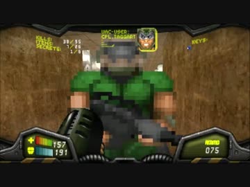 残虐プレイ！ゴア表現と化したBrutalDoomGuy先輩.E2M7M8