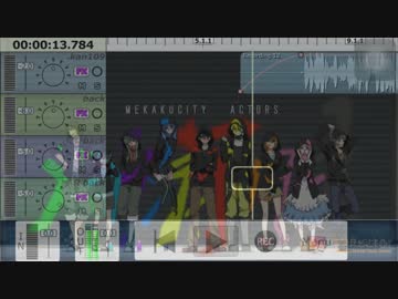 あいぽんを使って録音、MIXして「daze -act 01 SP ver-」を歌ってみた。