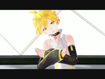 【MMD】鏡音レンでHYBRID