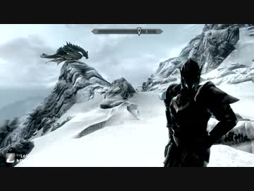 【Skyrim】 黒檀の戦士と遊んでみる