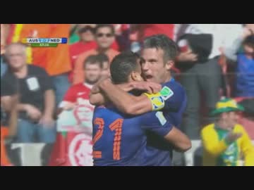 【FIFA W杯】オーストラリア vs オランダ【フルハイライト!!編】