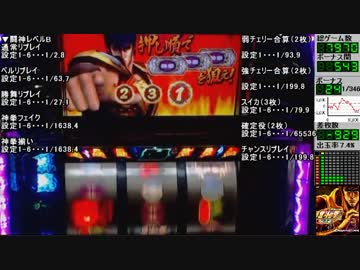 【設定１】パチスロ北斗の拳・転生の章実機配信【２０あべし】