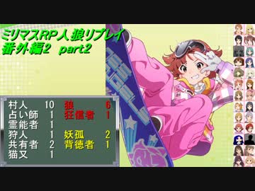 【ミリマスRP人狼部】汝は人狼なりや？リプレイ番外編2 part2