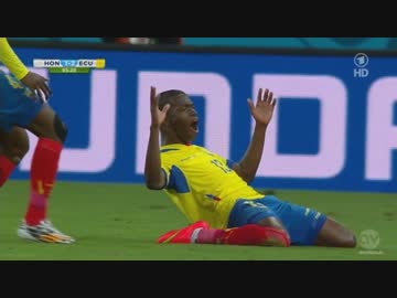 【FIFA W杯】ホンジュラス vs エクアドル【ゴール!!編】