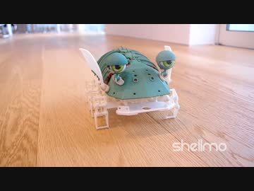 8本足でひょいひょい歩くかわいいロボット