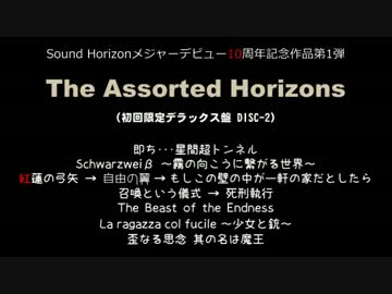 【無音動画】The Assorted Horizons 初回限定デラックス盤 DISC-2