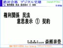 2014「絶対合格 デジタル宅建 H26」 権利関係 1 意思表示①　契約