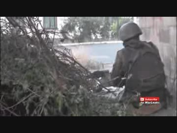 【ウクライナ】 市街地での銃撃戦