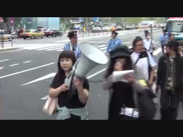 【2014/6/22】反日害国人、反日帰化人の公務員採用完全撤廃デモin日本橋3/5