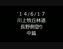'14/6/17川上牧丘林道中篇